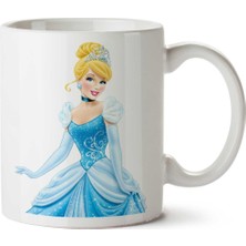 Beautiful-Cinderella-Png Iki Tarafı Baskılı Kupa Bardak
