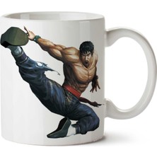 Street Fighter Free Iki Tarafı Baskılı Kupa Bardak