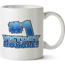 Victory Royale Iki Tarafı Baskılı Kupa Bardak