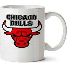 Chicago Bulls (2) Iki Tarafı Baskılı Kupa Bardak