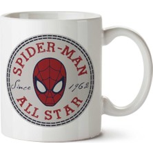 Örümcek Adam Spiderman Converse All Star Iki Tarafı Baskılı Kupa Bardak