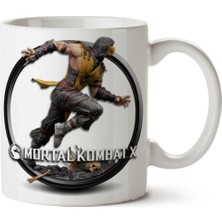 Mortal-Kombat-X-Png-Pic Iki Tarafı Baskılı Kupa Bardak