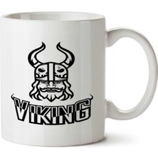 Viking 02 Iki Tarafı Baskılı Kupa Bardak