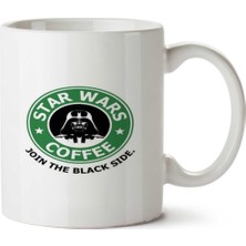 Star Wars Coffee Iki Tarafı Baskılı Kupa Bardak