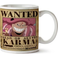 Wanted Karma Anime Aranıyor Iki Tarafı Baskılı Kupa Bardak