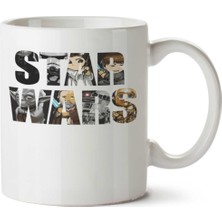 Star Wars - The Force Iki Tarafı Baskılı Kupa Bardak