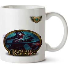 Kayn Lol Iki Tarafı Baskılı Kupa Bardak