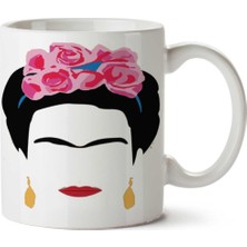Unicorn Frida Kahlo Iki Tarafı Baskılı Kupa Bardak