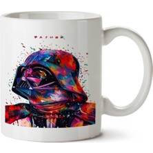 Darth Father Star Wars Iki Tarafı Baskılı Kupa Bardak