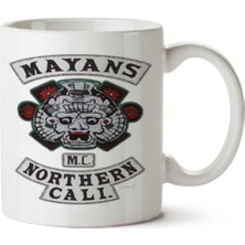 Lançamento Mayans Mc 2018 Iki Tarafı Baskılı Kupa Bardak