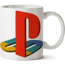Playstation-Png-Png-Picture Iki Tarafı Baskılı Kupa Bardak