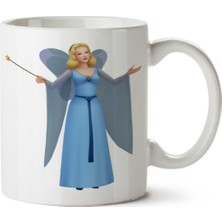 Fairy-Transparent Iki Tarafı Baskılı Kupa Bardak