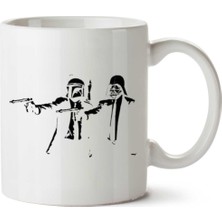 Star Wars Assalte Black Iki Tarafı Baskılı Kupa Bardak