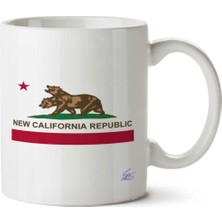 Fallout New California Republic Iki Tarafı Baskılı Kupa Bardak