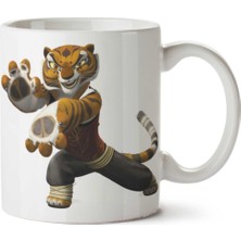Kung-Fu-Panda-Tiger-Png Iki Tarafı Baskılı Kupa Bardak