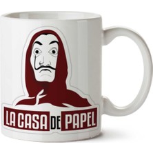 Art Hediye La Casa De Papel 2-2 Iki Tarafı Baskılı Kupa Bardak