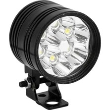 6 LED Motosiklet Sis Far Montaj Sis Drl Lamba Scooter Motosiklet 10W Motosiklet Far- 2 Adet