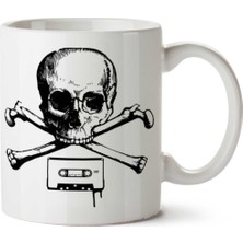 Old Fashion Pirate Black Iki Tarafı Baskılı Kupa Bardak