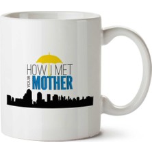 How I Met Your Mother 3 Iki Tarafı Baskılı Kupa Bardak