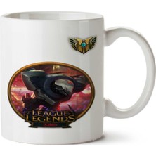 Art Hediye Zed Lol Iki Tarafı Baskılı Kupa Bardak