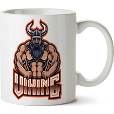 Viking (2) Iki Tarafı Baskılı Kupa Bardak