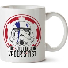 Storm Trooper 501ST Vaders Fist Iki Tarafı Baskılı Kupa Bardak