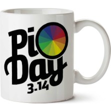 Pı Day Of The Century Iki Tarafı Baskılı Kupa Bardak