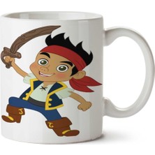 Pirate-Transparent Iki Tarafı Baskılı Kupa Bardak