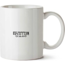 LED Zeppelin Ortada Iki Tarafı Baskılı Kupa Bardak