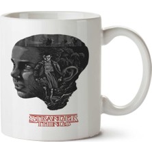 Stranger Eleven Iki Tarafı Baskılı Kupa Bardak