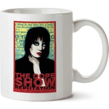 Joan Jett Marilyn Manson The Dope Show Reputaion Iki Tarafı Baskılı Kupa Bardak