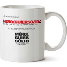 Metal Gear Solid 4 Iki Tarafı Baskılı Kupa Bardak