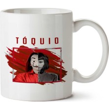 Tóquio ( Úrsula Coberó ) - La Casa De Papel Iki Tarafı Baskılı Kupa Bardak