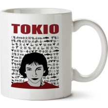 Art Hediye La Casa De Papel Tokio Iki Tarafı Baskılı Kupa Bardak