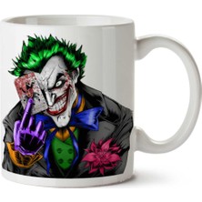 Joker Kart Sanat Iki Tarafı Baskılı Kupa Bardak