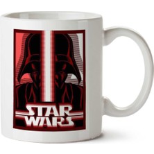 Darth Vader Sith Lord Star Wars Iki Tarafı Baskılı Kupa Bardak