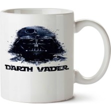 Darth Vader (3) Iki Tarafı Baskılı Kupa Bardak