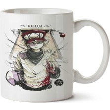 Killua Hunter x Hunter Iki Tarafı Baskılı Kupa Bardak