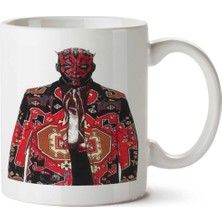 Star Wars Darth Maul Iki Tarafı Baskılı Kupa Bardak
