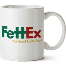 Art Hediye Star Wars Fedex Fettex Iki Tarafı Baskılı Kupa Bardak