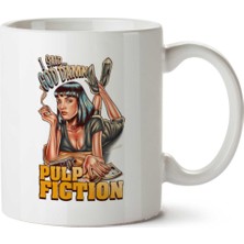 Pulp Fiction 2 Iki Tarafı Baskılı Kupa Bardak
