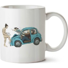 Logan And Friends Wolverine x Men Iki Tarafı Baskılı Kupa Bardak