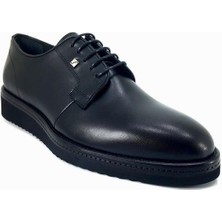 Fosco 2980 Günlük Eva Taban Erkek Deri Ayakkabı-Siyah