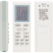 Ayt Flair YB1FA Duvar Tip Btu Klima Kumandası Uzaktan Kumanda