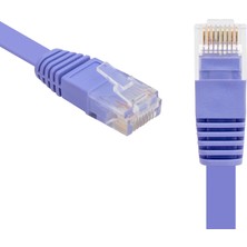 Ayt Powermaster Cat6 Ethernet Network Internet Kablosu Yassı Flat Kablo 3 Metre