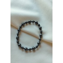 Bade Accessories 2,6,8 mm Hematit Doğaltaş Bileklik