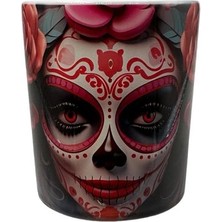 Shido Kupa,tasarım Kupa,catrina Dia De Muertos Temalı Kupa