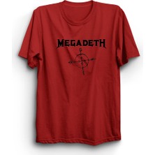The Fame Megadeth, With Logo, Rock Metal Müzik Grubu Tişörtü