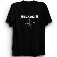 The Fame Megadeth, With Logo, Rock Metal Müzik Grubu Tişörtü