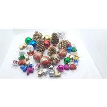 Seçilir Yılbaşı, Yeni Yıl Noel Ağacı, Tam Set Parti Süsleme Malzemeleri Model 03